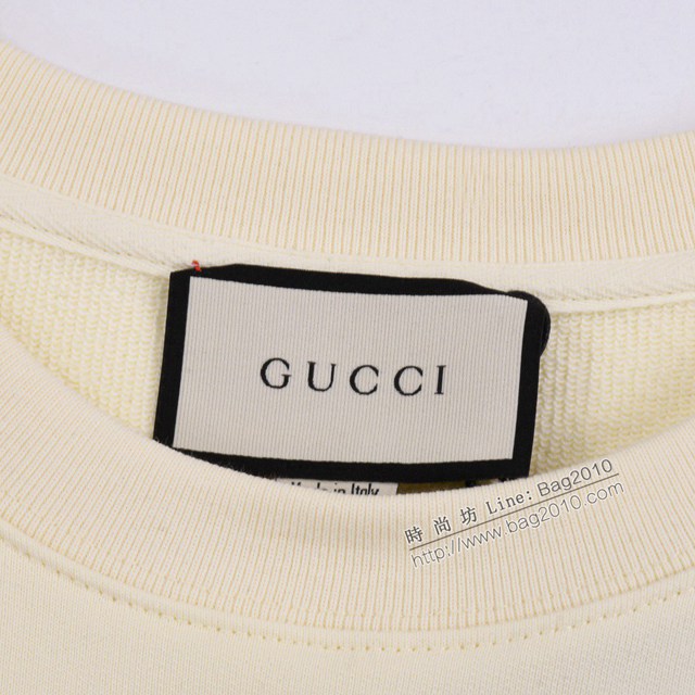 Gucci古奇專櫃古馳2023FW新款印花圓領衛衣 男女同款 tzy3068